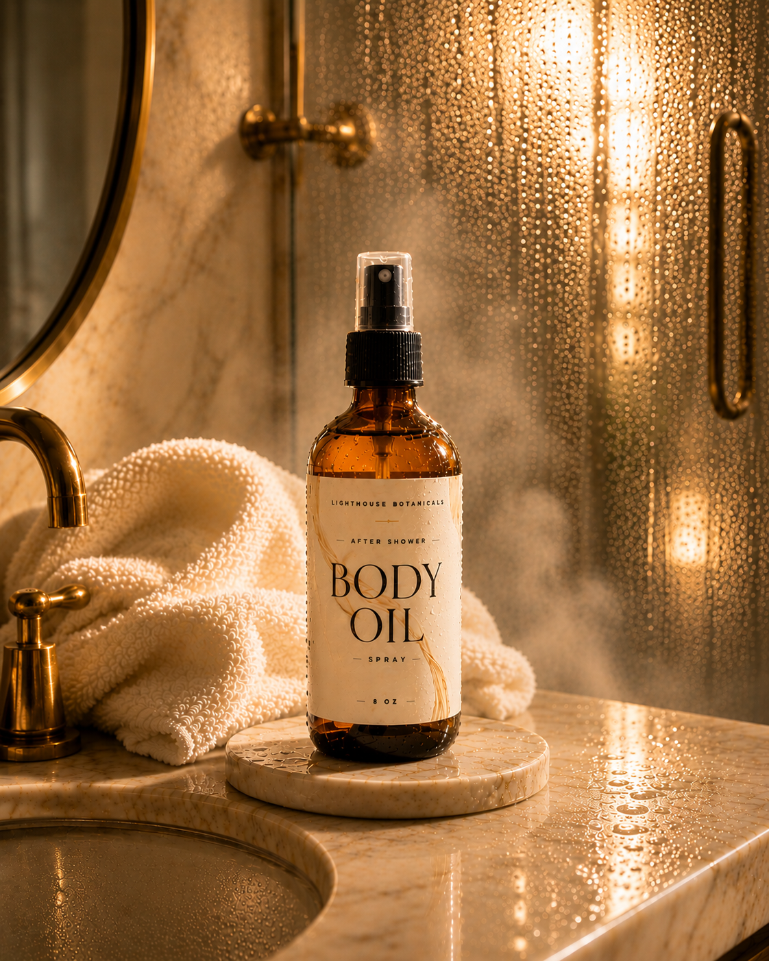 After Shower Body Oil