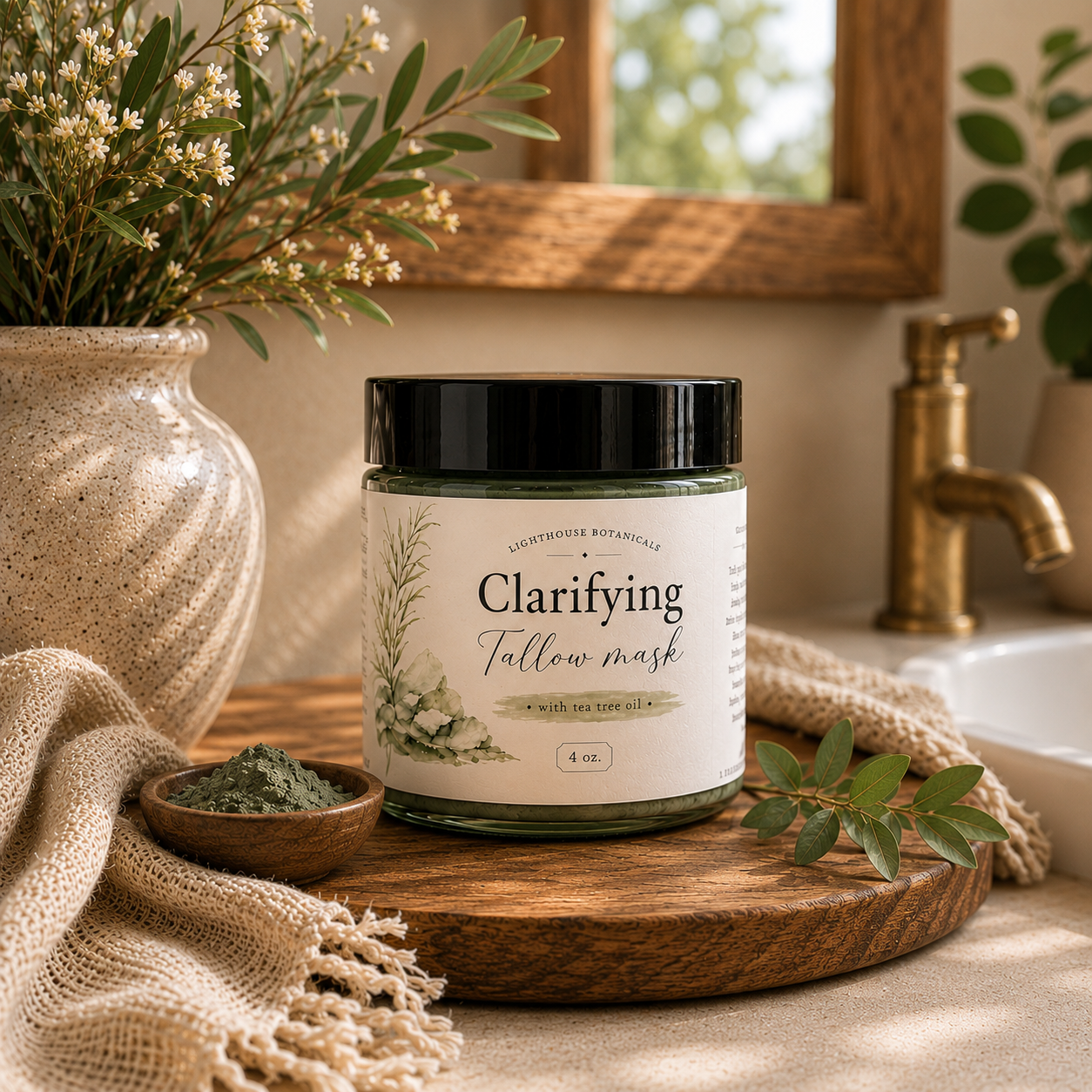 Tallow Masks