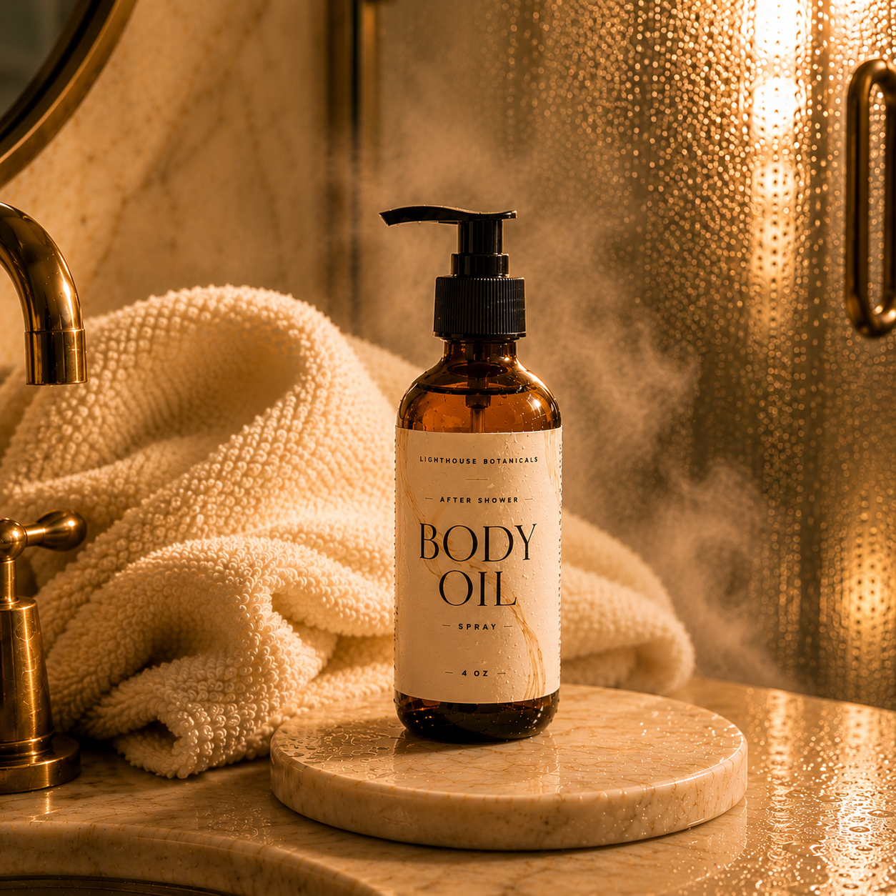 After Shower Body Oil