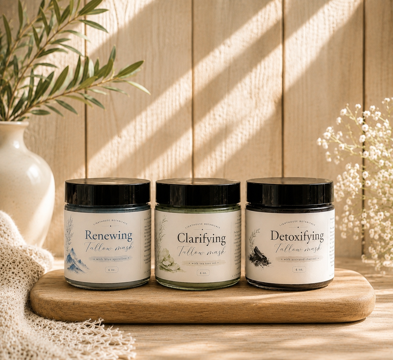 Tallow Masks